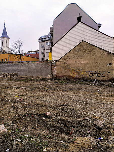 Urbane Lichtung 3, Fotografie, 2021, 26 x 35cm